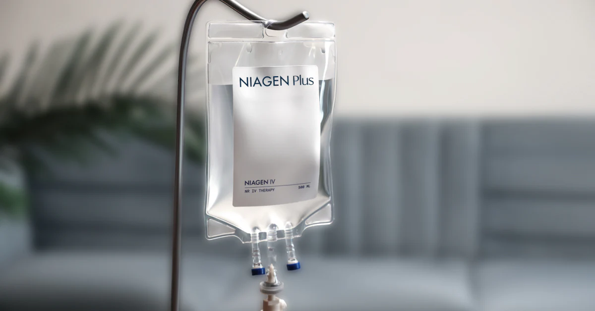 Niagen Plus IV bag - 500ml NR IV therapy at iCRYO Marietta